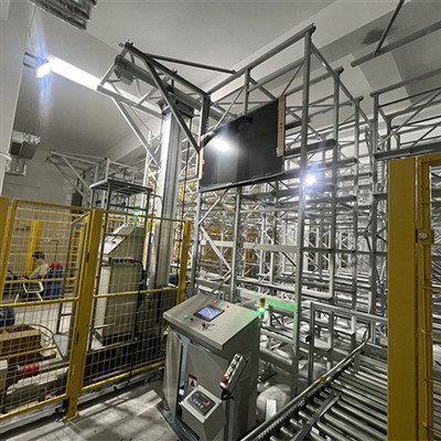 Didelės spartos mini apkrova ASRS